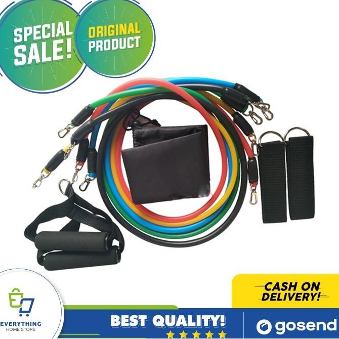 Set Tali Olahraga Pintu Serbaguna |11 Set Alat Fitness Dan Gym Dirumah