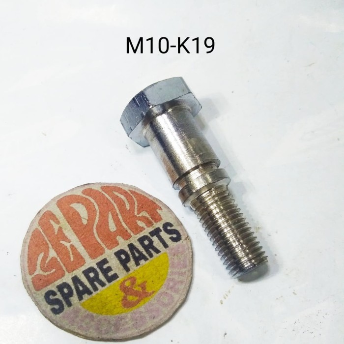 Baut As Shock Depan Cb 100 K2 Honda 90 S90Z 90Z Cb100 Chrome M10-K19 Barang Langka