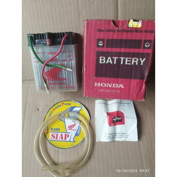Aki Acu Accu Batere Honda Glmax Glpro Gl Max Gl Pro Series Cdi Neotech Gl100 Gl 100 Cdi Original Ori