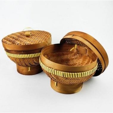 BAKUL NASI CETING BAMBU ANYAMAN