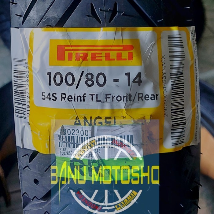 Ban Pirelli Angel Scooter Uk 100/80 ring 14