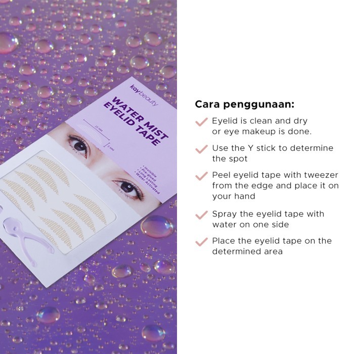 Kay Beauty M Water Mist Lace Eyelid Tape