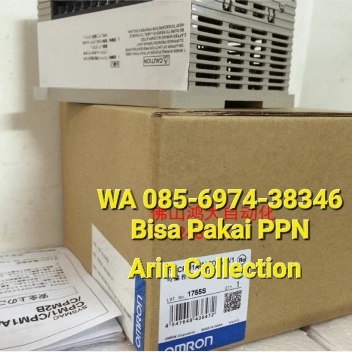 PLC OMRON CPM1A-20CDR-A BARU READY