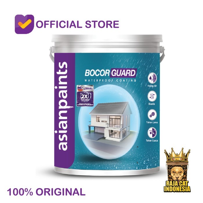 Cat Anti Bocor Waterproof Asian Paint Bocor Guard ( Bisa Request ) 20 Kg Kemasan Pail