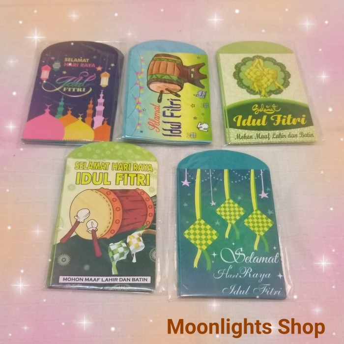 

PROMO AMPLOP LEBARAN 1 PAK ISI 10 PCS - RANDOM WRT8