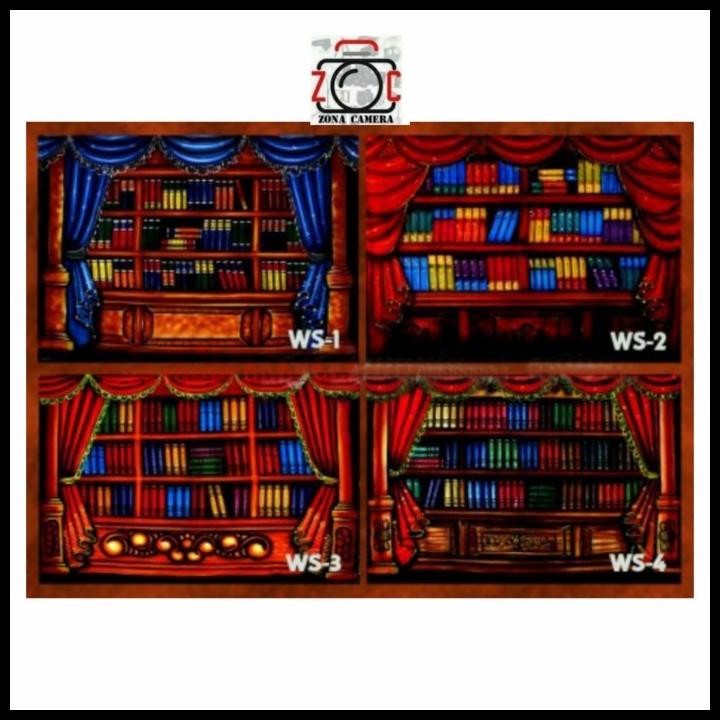Promo Background Wisuda / Rak Buku 3 X 2.5M Good Quality