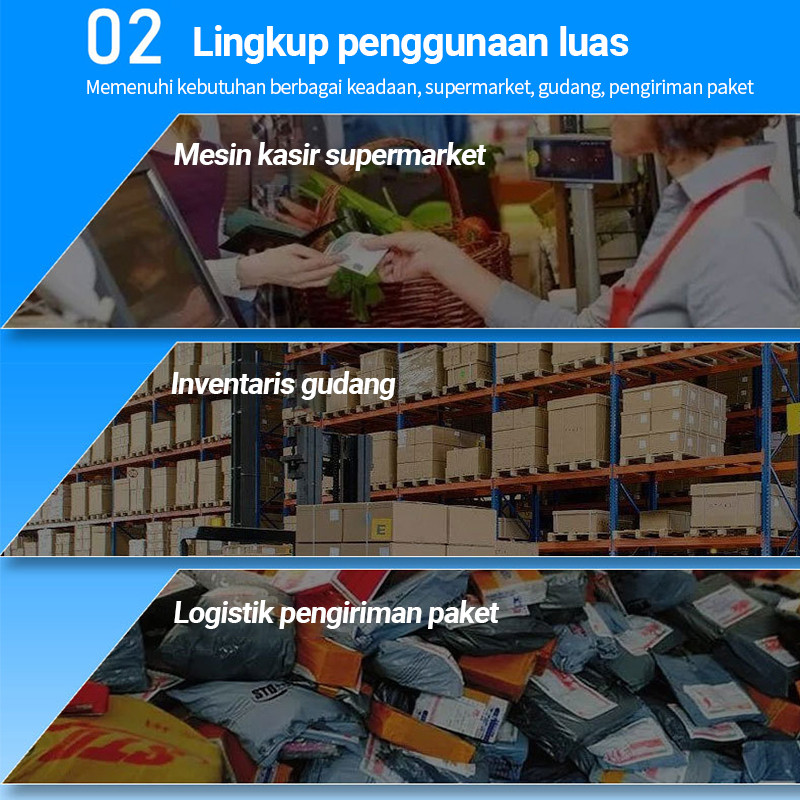 WIRELESS Epic Finds 2D Barcode Scanner Laser 2.4G USB Wireless atau WIRELESS BARCODE SCANNER +