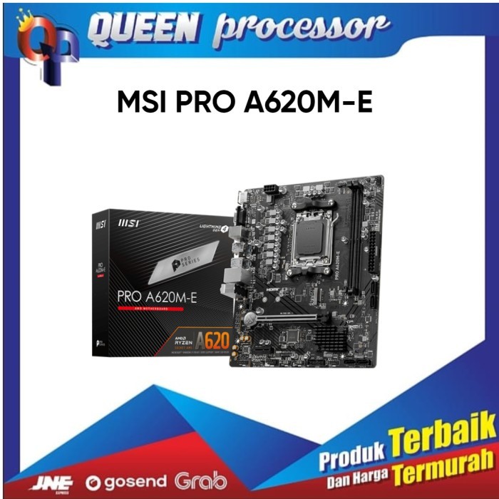MOTHERBOARD MSI PRO A620M-E ( AM5 / A620 / DDR5 )