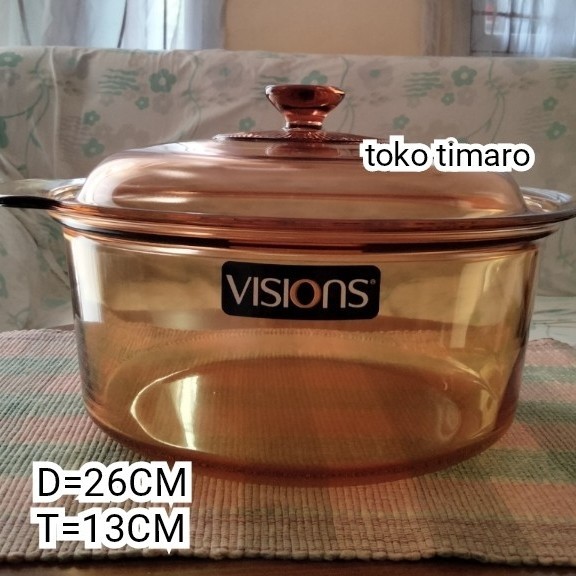 VISIONS DUTCH OVEN 5L/ PANCI MASAK KACA