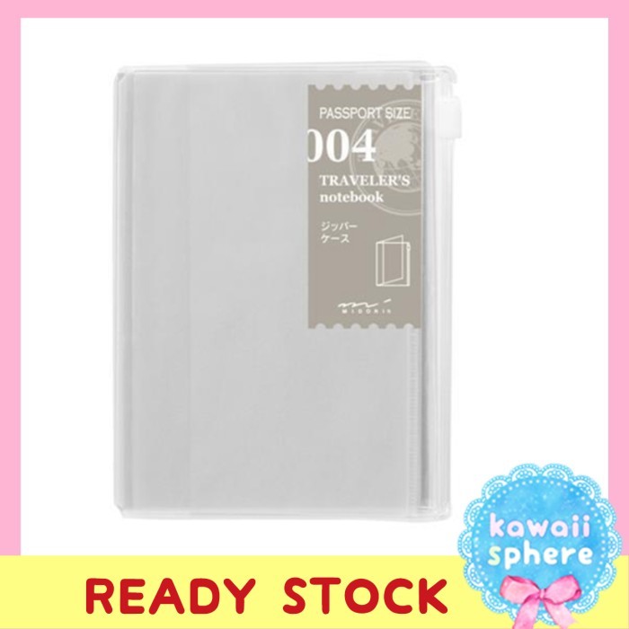 

Ready Travelers Notebook Zipper Case 004 Passport Size Zipper Refill
