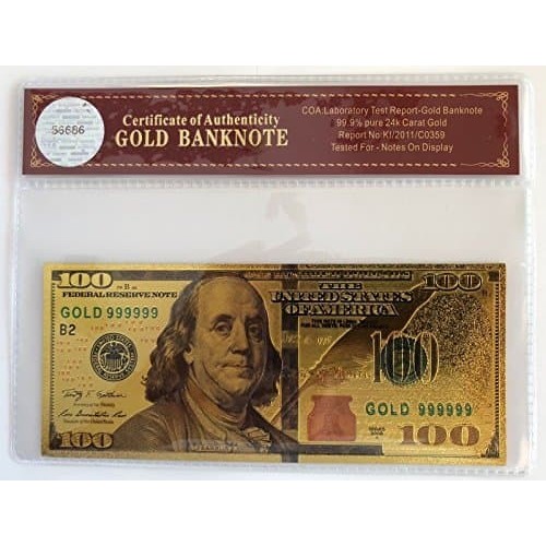 

Ready Dollar Gold Bank Note for Collection / Gift