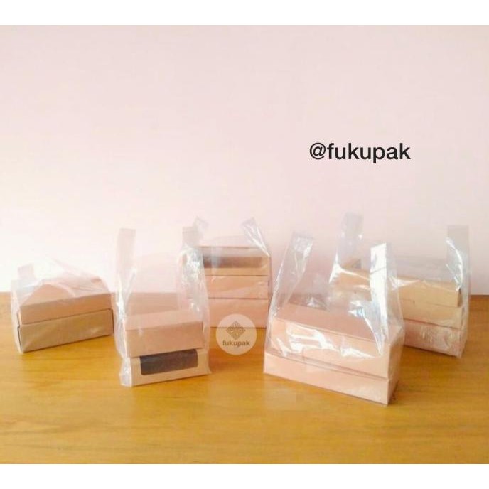 

_^_^_^] Plastik Kresek Transparan Bening, Kantong Dus Kue Multipurpose (50pcs)