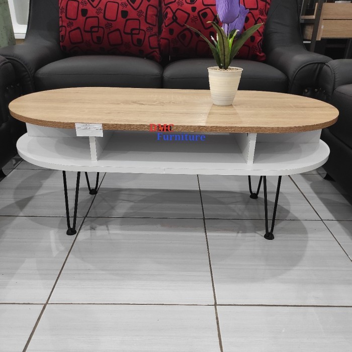 Meja Tamu Meja Sofa Meja Kopi Kaki Retro Bandung