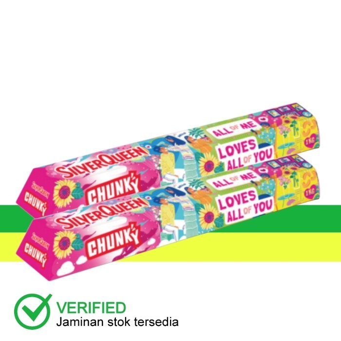 

SILVERQUEEN CHUNKY BAR VALENTINE LOVES ALL OF YOU CHOCOLATE 2 KG