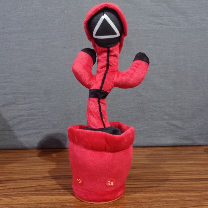 

BONEKA KAKTUS SQUID GAME GOYANG JOGET BISA BICARA DAN REKAM SUARA