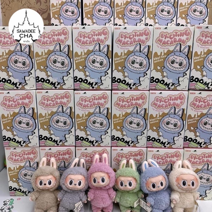 

LABUBU MACARON POPMART ORIGINAL / LABUBU BONEKA THAILAND