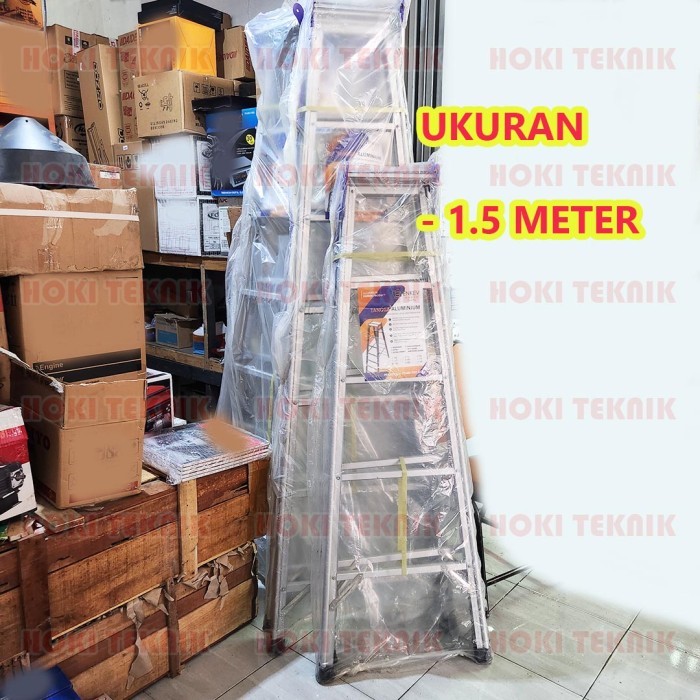 Tangga aluminium 1.5 meter lipat