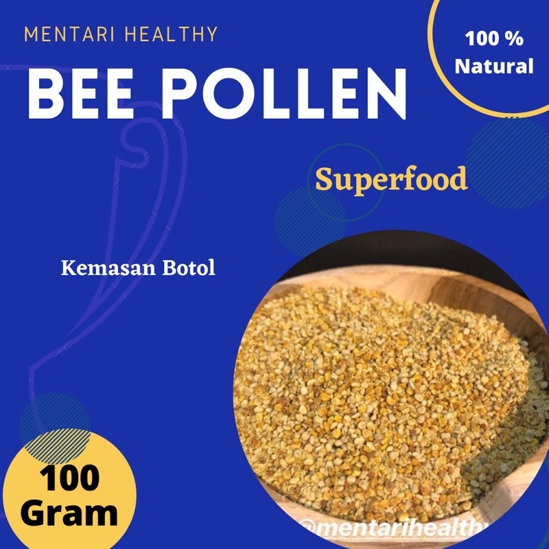 

Bee Pollen Beepollen Botol 100Gram