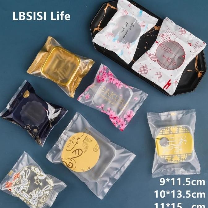 

GR-PLS-0015 Plastik kue cookies mooncake kue bulan nastar bening