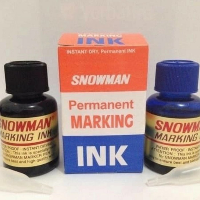 

TINTA SPIDOL PERMANENT / MARKING INK SNOWMAN