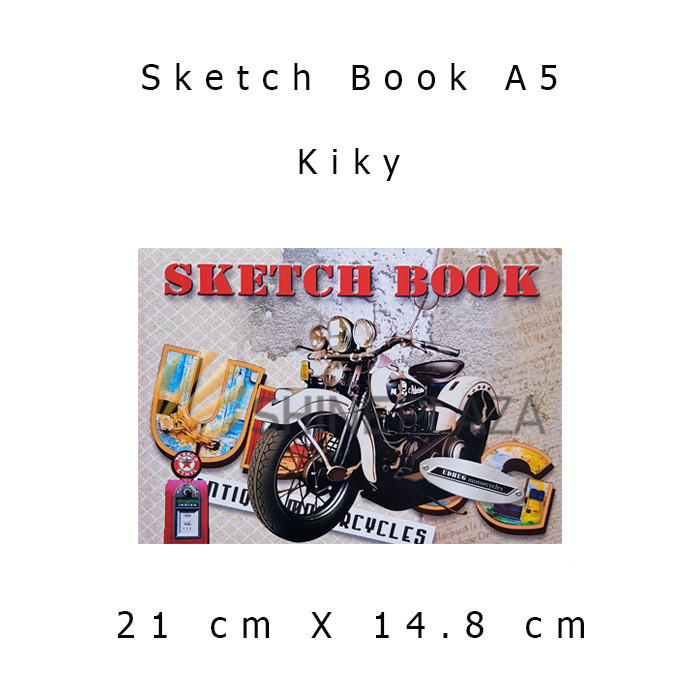 

BUKU GAMBAR SKETSA SKETCHBOOK A5 KIKY - BUKU SKETCH BOOK A5 KIKY