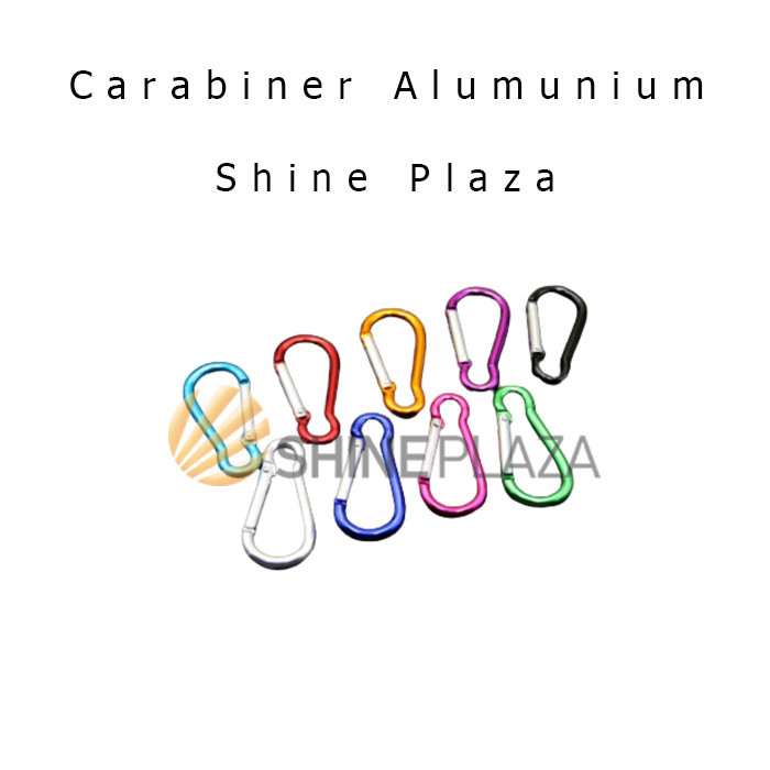

CARABINER ALUMUNIUM KEY RING - GANTUNGAN KUNCI KAITAN KARABINER KLIP