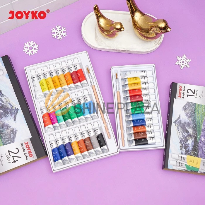 

ACRYLIC PAINT JOYKO 12 24 WARNA ACC-5ML - CAT AKRILIK JOYKO 12 24 COLOR COLORS