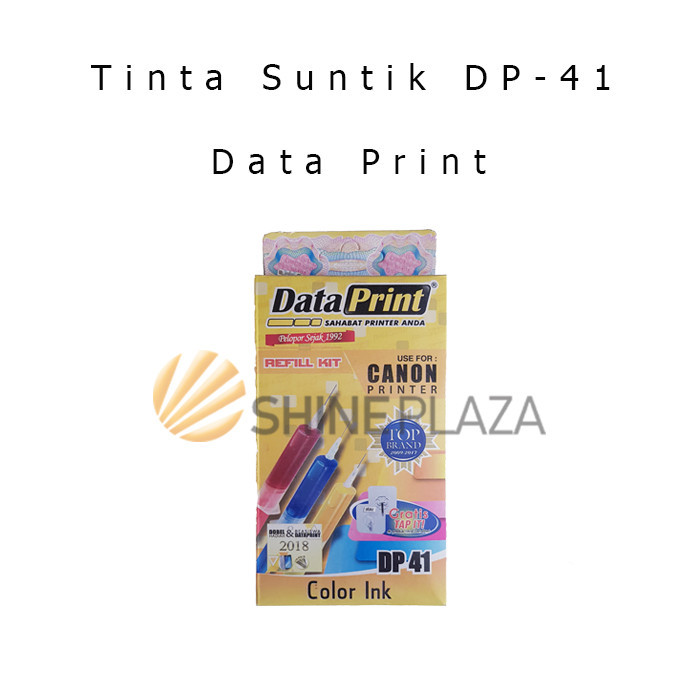 

DATAPRINT REFILL TINTA CANON WARNA DP 41 - TINTA CANON DATA PRINT DP41