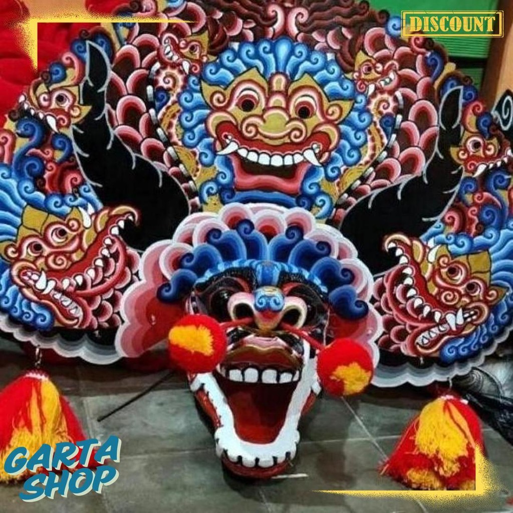 

Bisa Cod Cuci Gudang Barongan Rampak Telon Jamang Cat Air Brush Bonus Kemul Panjang Dan Pentul Tinggal Pakai Ukuran Anak Promo Barongan Plipit Romo Mainan Anak Barongan Anak Sd Brongan Plipit Premium / Barongan Spon Caplok Kain Panjang / Barongan Ponorogo