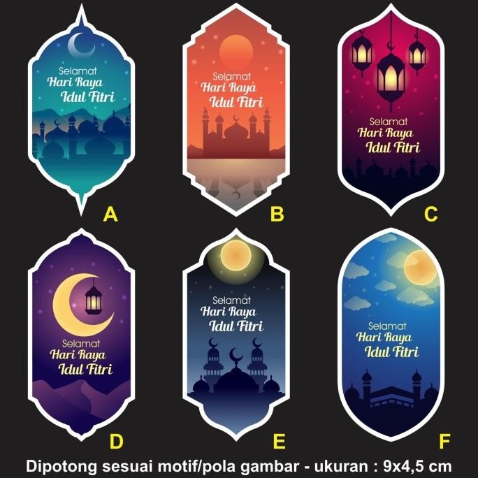 

Mubarak| Stiker Custom Ucapan/label Hari Raya Idul Fitri/Lebaran perpak (25 pc)