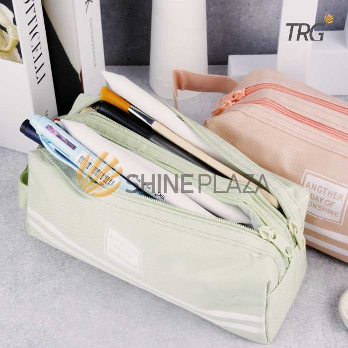 

TRG OXFORD POUCH ZIPPER PENCIL CASE PC-290 - TEMPAT KOTAK PENSIL ALAT TULIS TRG