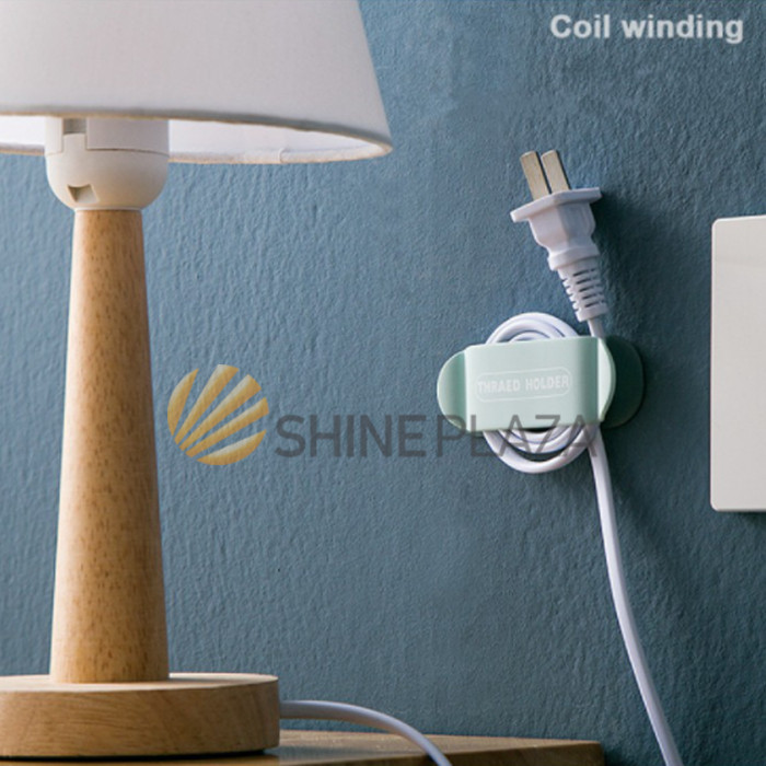 

THREAD HOLDER MULTIFUNGSI KAIT GANTUNGAN DINDING PENAHAN KABEL CORD