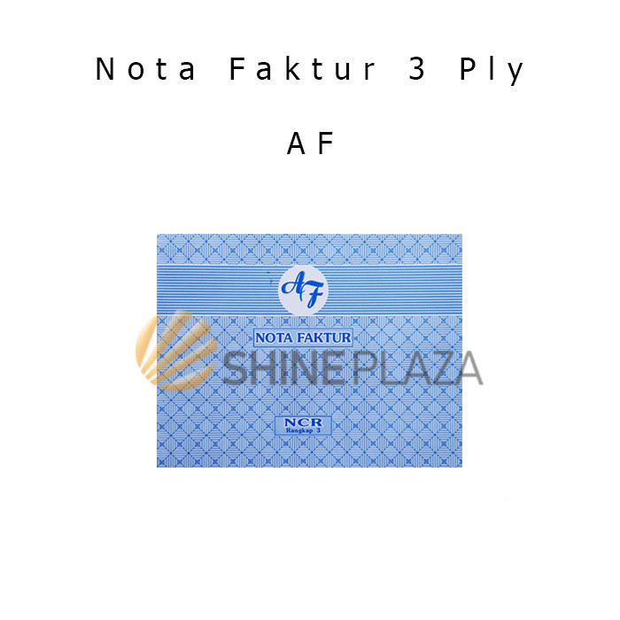 

BUKU NOTA FAKTUR 3 PLY - BUKU NOTA FAKTUR RANGKAP 3 AF