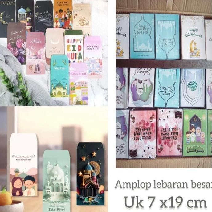 

Mubarak| Harga Obral AMPLOP LEBARAN HARI RAYA IDUL FITRI JUMBO PANJANG KOTAK is