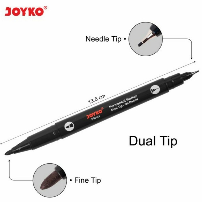 

PERMANENT MARKER / SPIDOL PERMANENT JOYKO DUAL TIP