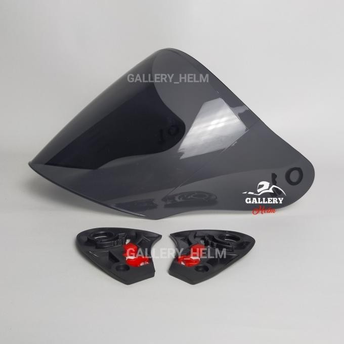 Visor Venom Smoke Kyt Galaxy, Kyt Dj Maxi, Kyt Dj Maru Smoke Original