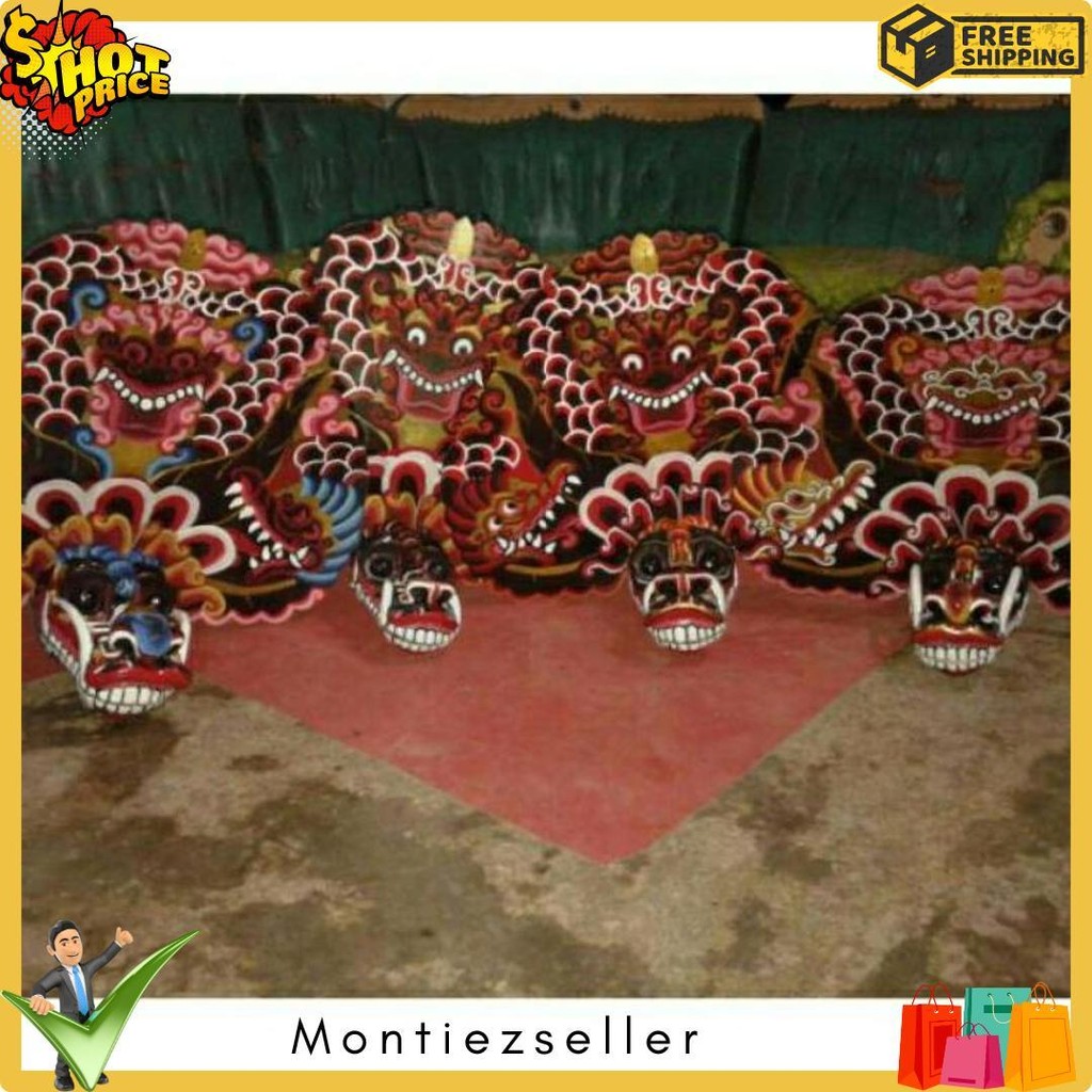 Barongan Devil Barongan Murah Barongan Anak Caplokan Telon Barongan Telon Diskon