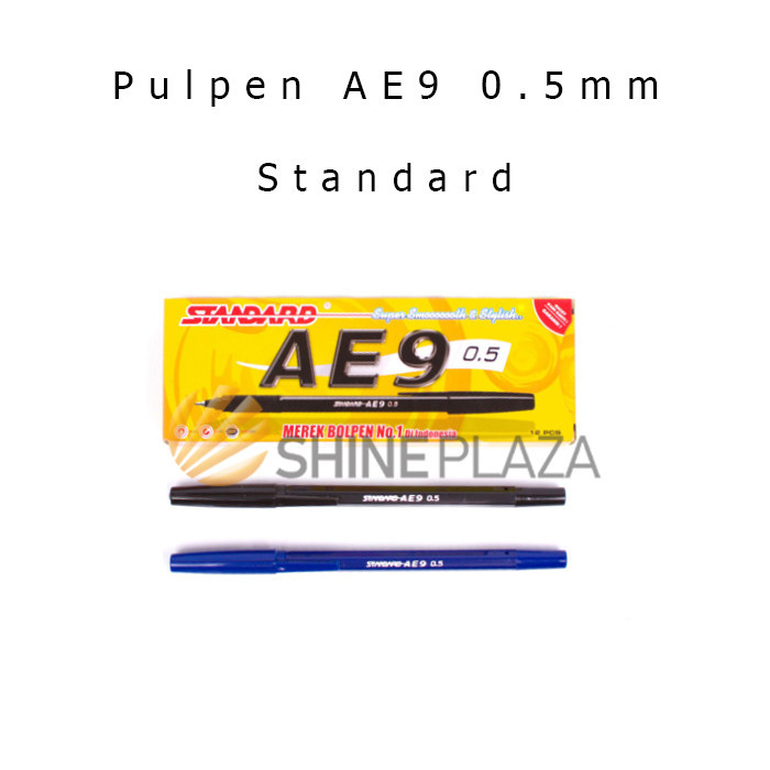 

PULPEN STANDARD AE9 0.5MM - BOLPEN PENA PEN SEMI GEL AE-9 0,5 MM