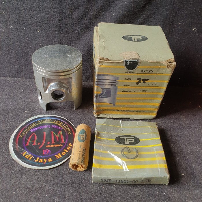 Piston Ring Seher Rx125 Rx 125 Os Oversize 25 75 Barang Langka