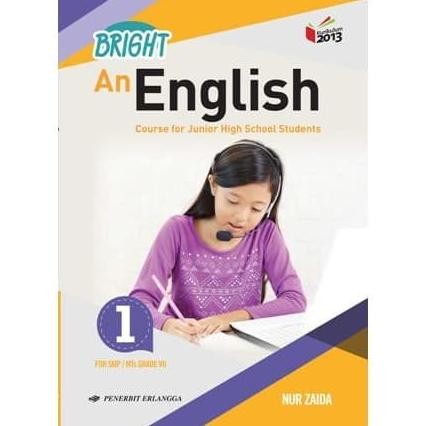 Bright An English 1 Smp Vii - K13N Erlangga Buku Bahasa Inggris Kode 4145