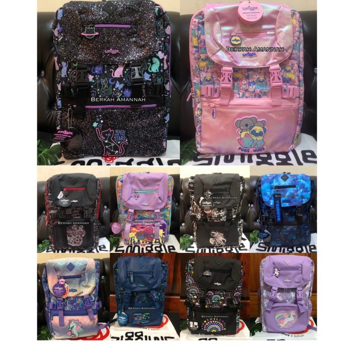Smiggle Bag Backpack Foldover/tas smiggle original