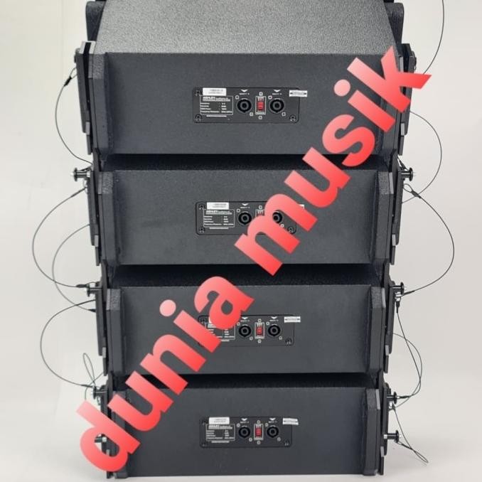 speaker line array ashley the sound serie 6.5 inch sub 12inch aktif