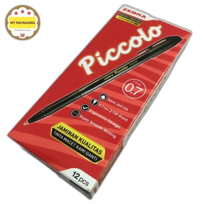 

cusss order] Bolpen Piccolo 0.7mm ZEBRA (12 Pcs)