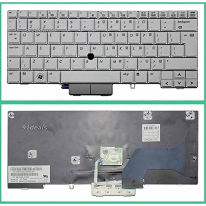 Keyboard HP Elitebook 2760 2760P 2740 2740P Silver