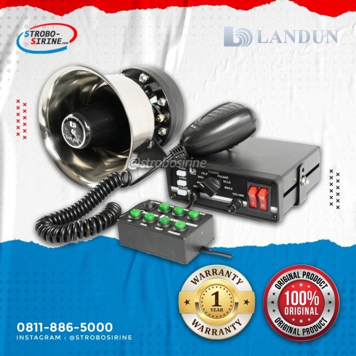 TERBARU LANDUN CJB110BP Sirine Polisi 110W