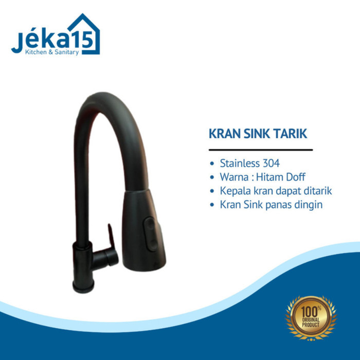 Kran Dapur//Kran Sink Meja Panas Dingin//Kran Sink Flexible Tarik