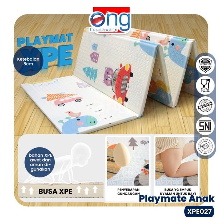 SPEEDS SNI PLAYMAT BAYI KARPET LIPAT PLAYMATE MATRAS BAYI 180X200CM PLAYMAT BAYI ANAK/BAYI TIKAR LIP
