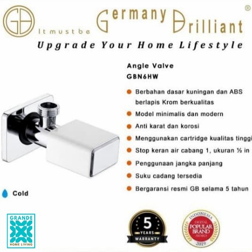 Stop Kran Shower Germany Brilliant GBN6HW