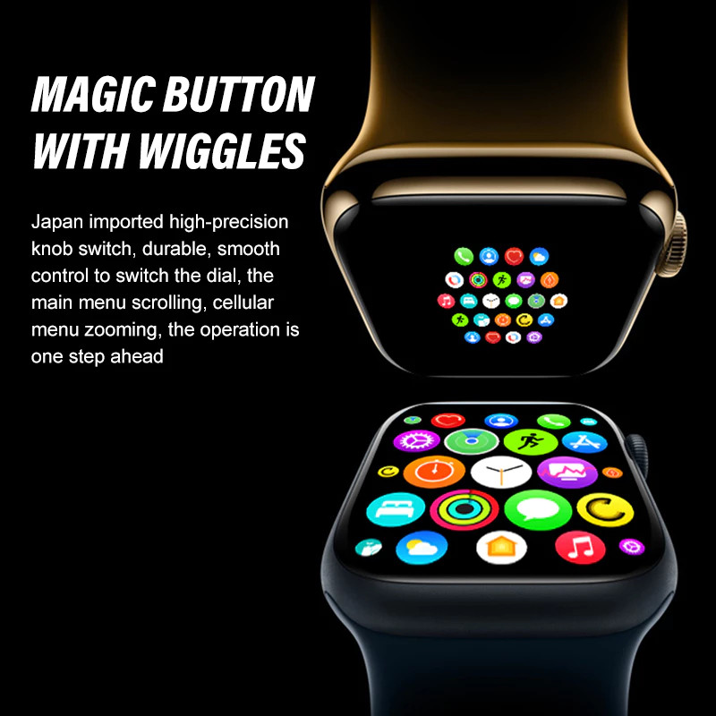 NEW PRODUCT Teevo SmartWatch T800 ProMax 1.99 Inci Layar Sentuh 44mm Layar Penuh Bluetooth Jam