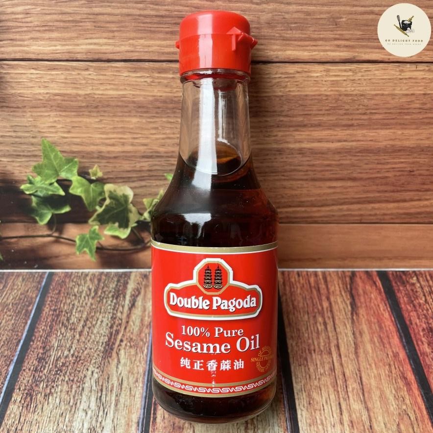 

Double Pagoda Pure Sesame Oil Minyak Wijen 250ML Std Packing